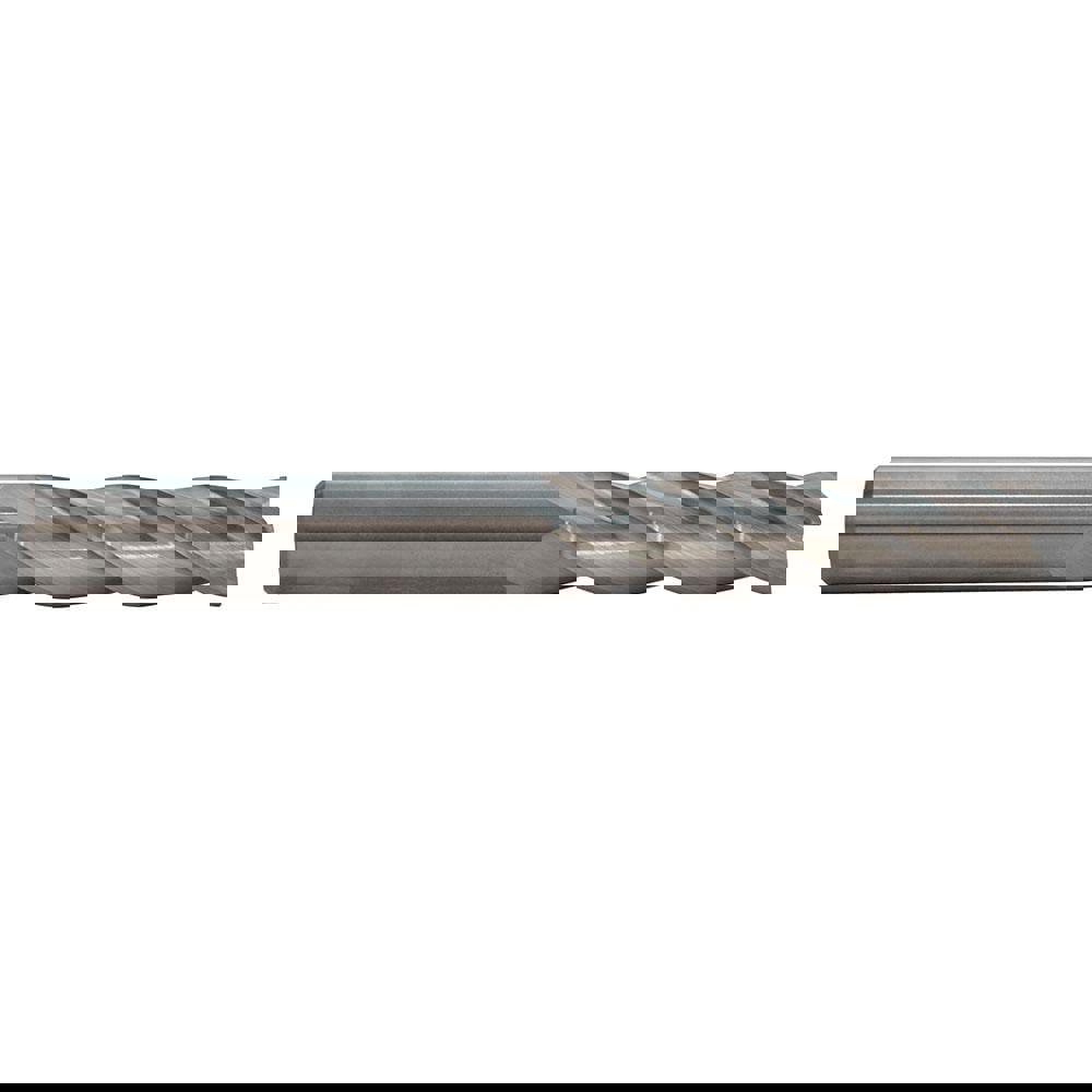 Square End Mill: 7/16'' Dia, 1-3/4'' LOC, 7/16'' Shank Dia, 4'' OAL, 4 Flutes, Solid Carbide